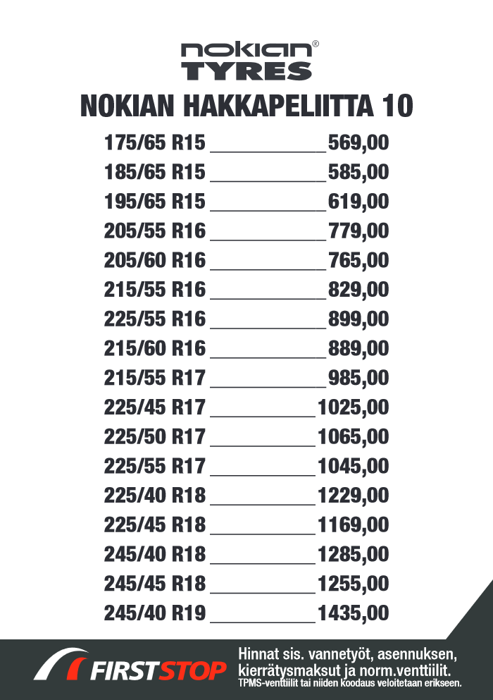 Nokian Hakkapeliitta