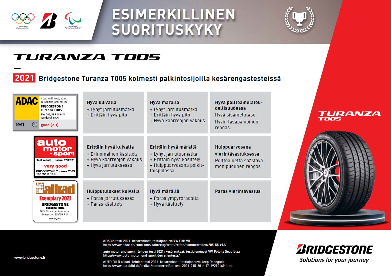 Bridgstone Turanza 005
