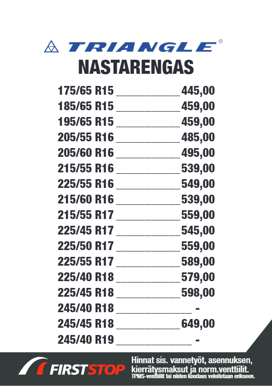 Triangle Nastarengas